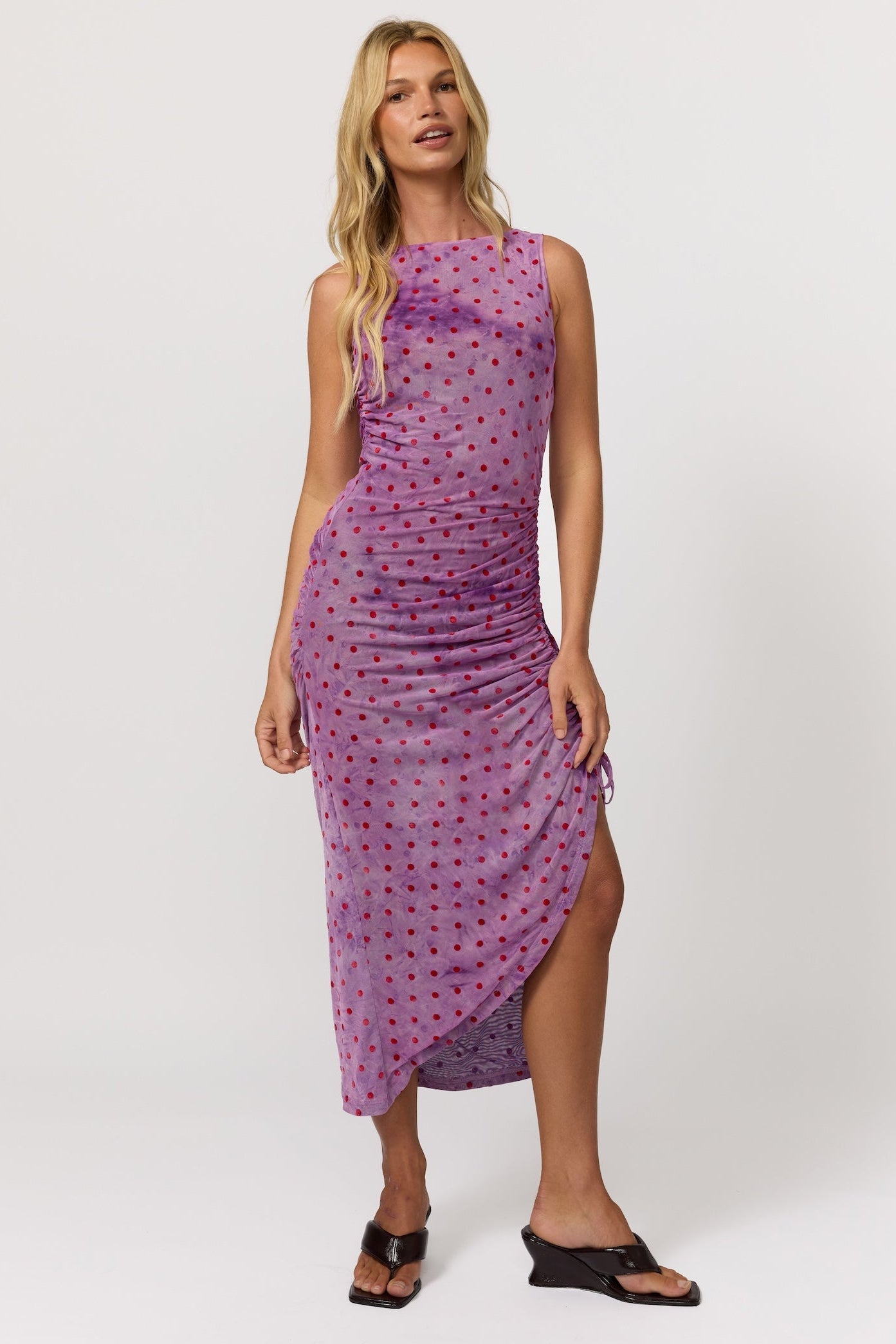 tussah violet midi dress Tullah Midi Dress