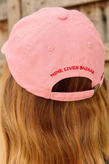 Wine Time Cap - Pink