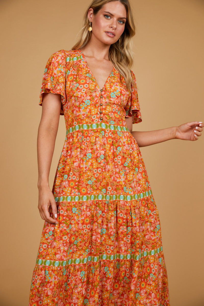 Holiday Midi Dress - Summertime