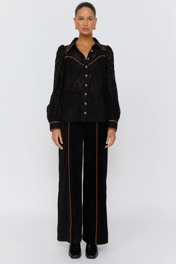 Adriana Blouse - Raven