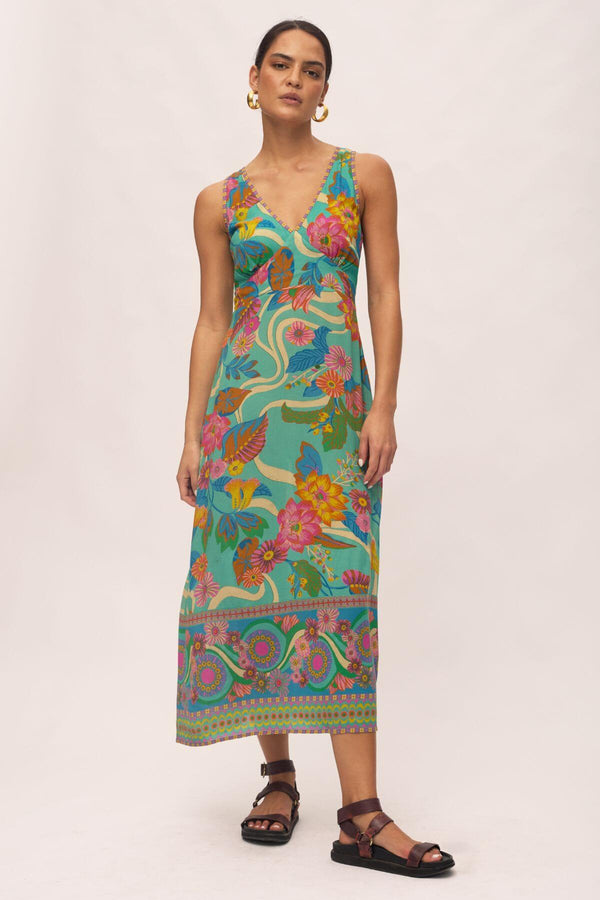 Marley Midi Dress - Summer Sky