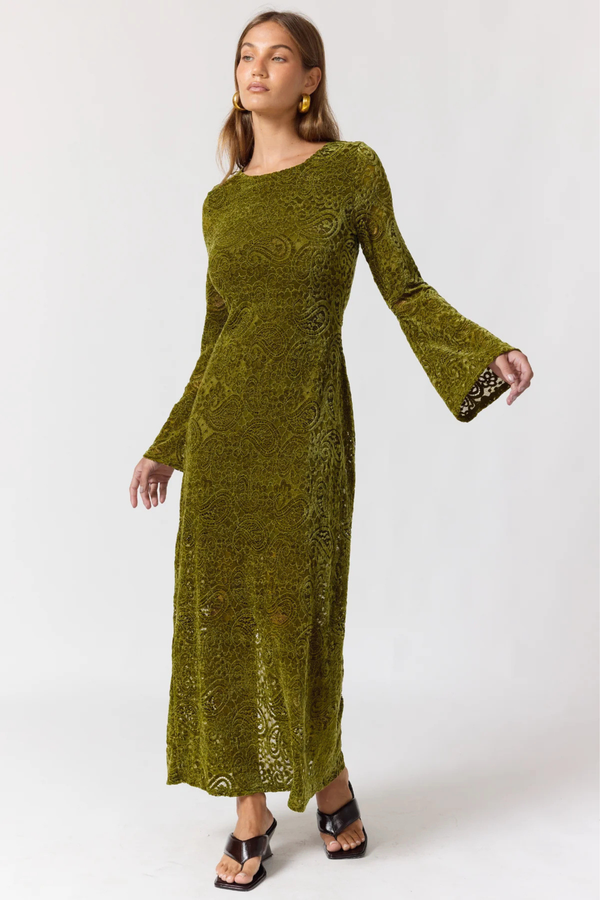 Eloise Maxi Dress - Agave