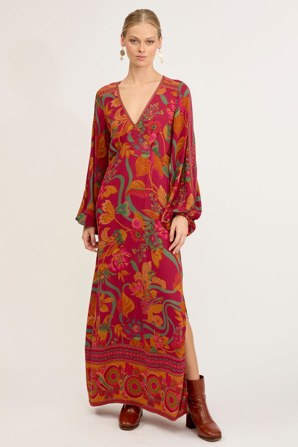 Mirage Maxi Dress - Ruby Rhapsody