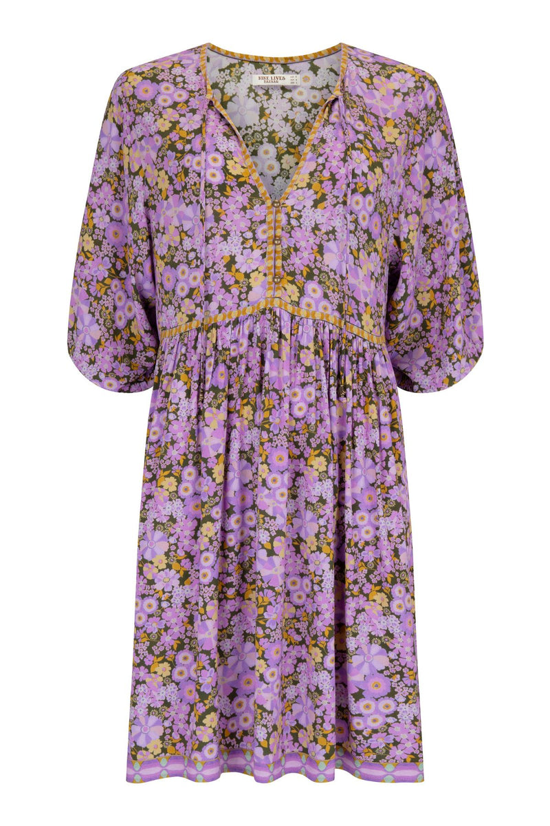 Atty Mini Dress - Lavender Dreams