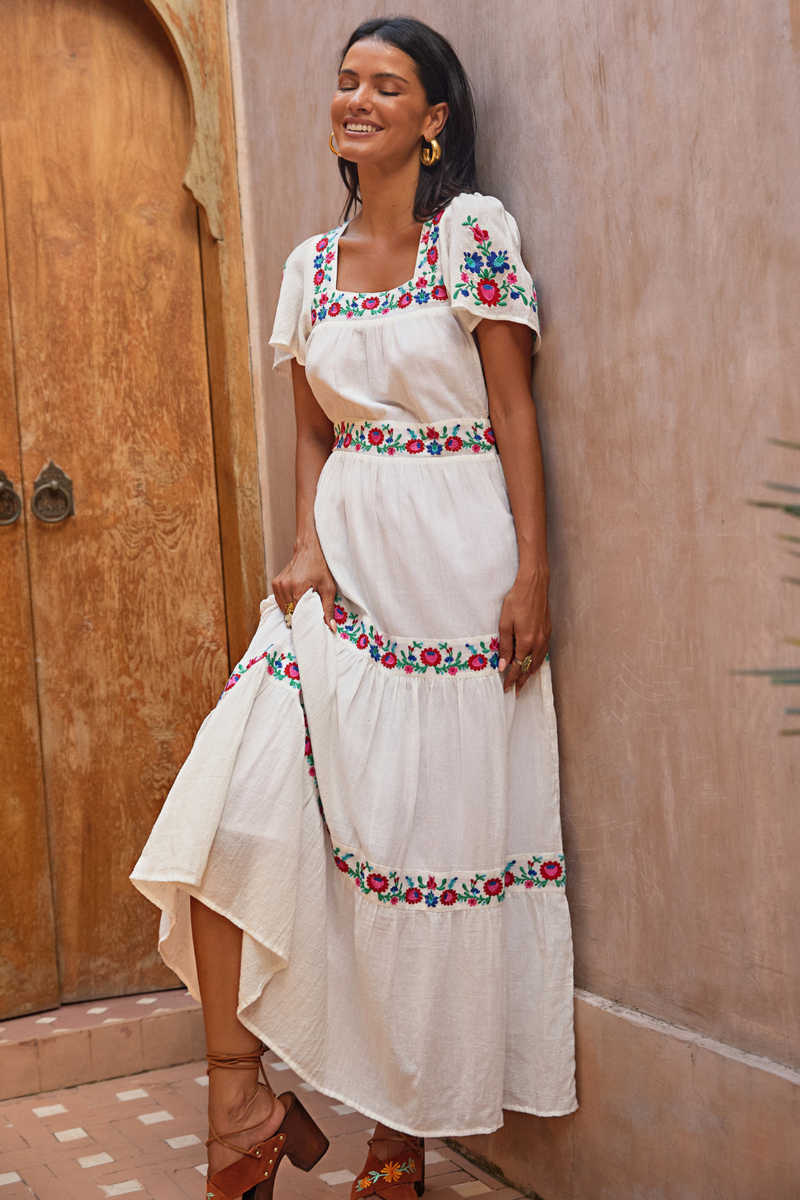 Coco Maxi Dress - Blanca