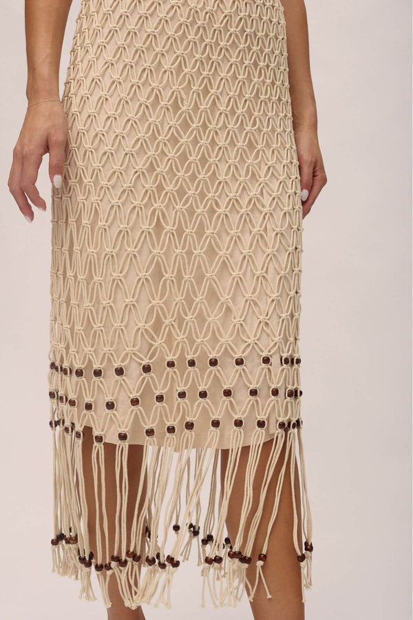 Fleetwood Maxi Skirt - Ivory