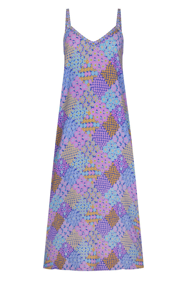 Vestido midi Jessica - Purple Haze