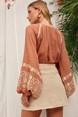 Juni Blouse - Desert Whisper