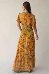 Dawn Wrap Dress - Harvest