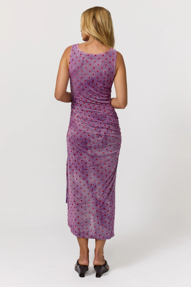 tussah violet midi dress Tullah Midi Dress