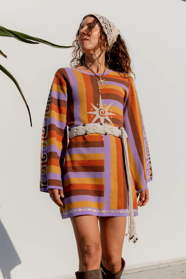 Solara Mini Dress - Havana