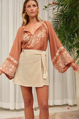 Juni Blouse - Desert Whisper