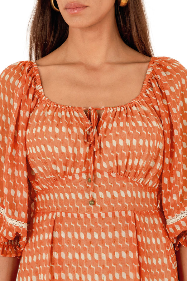 Gigi Maxi Dress - Ochre