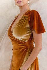 Enamor Dress - Multi Velvet