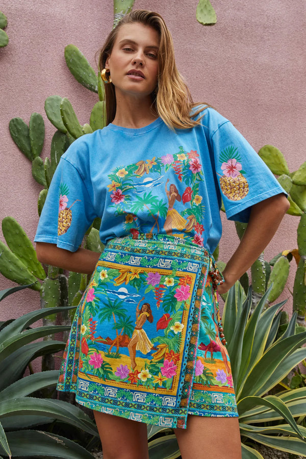 Aloha Girl Tee - Aloha Print