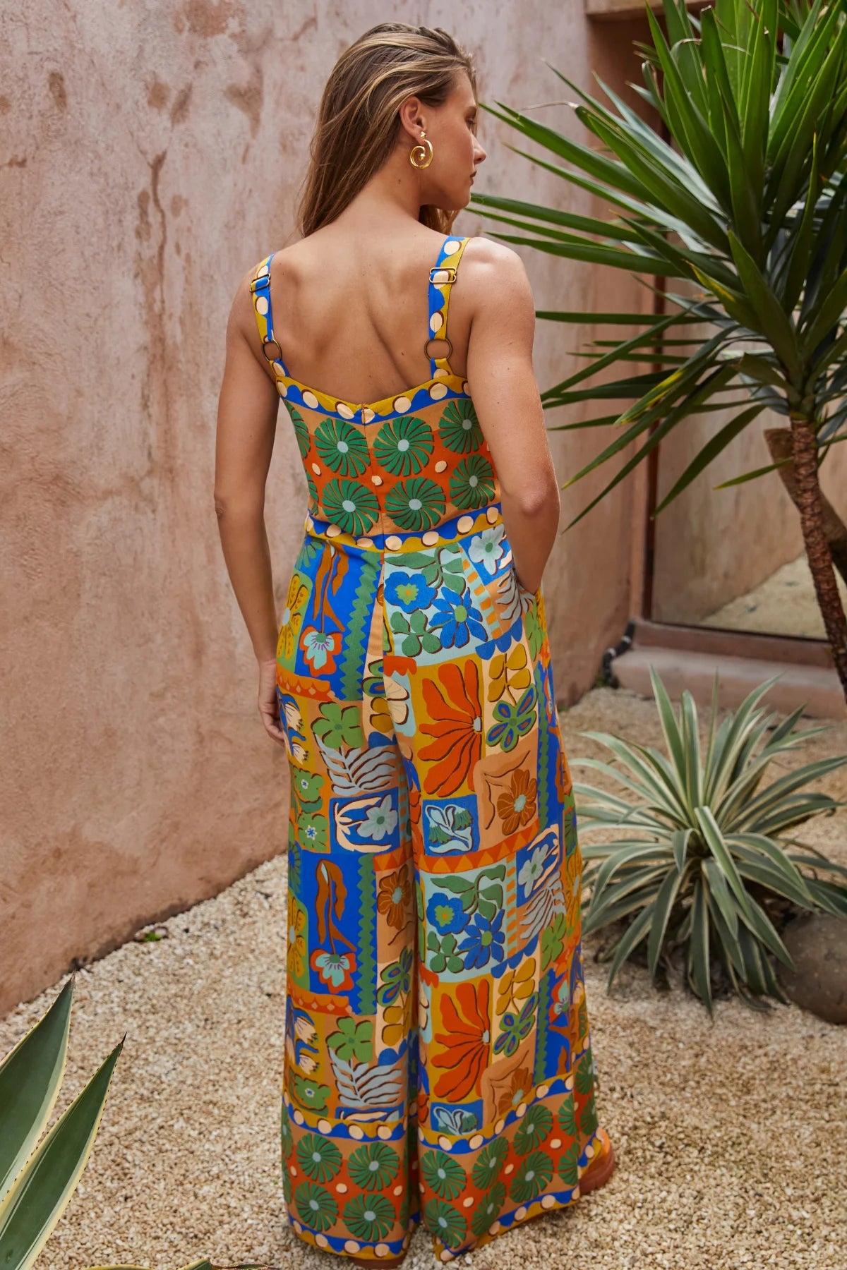 Drifter Jumpsuit Caribbean ‚ Palazzo Jumpsuit | Nine Lives Bazaar