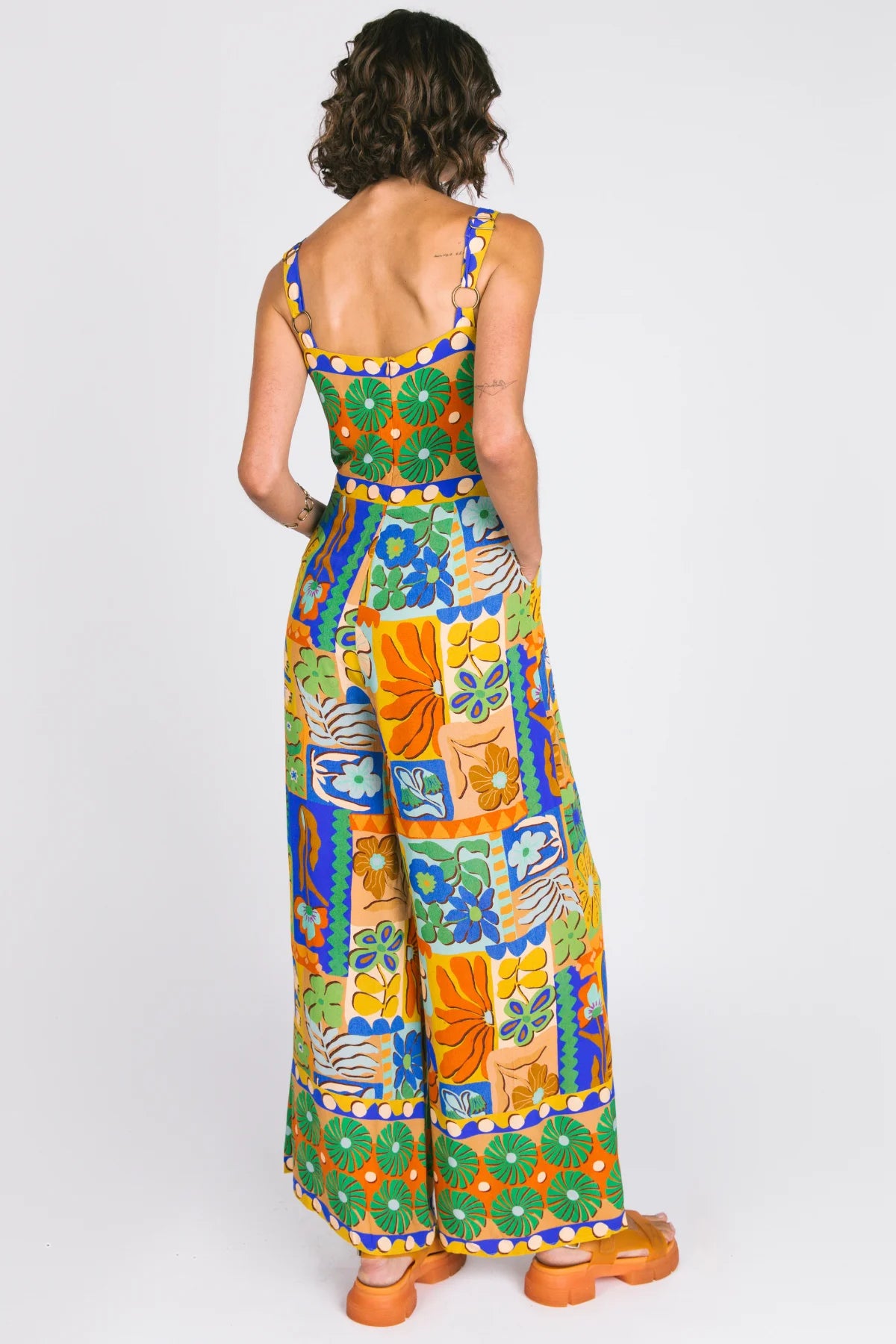 べびわんさま　Hussein charayan jumpsuit Drifter Jumpsuit Caribbean ‚Äì Palazzo Jumpsuit | Nine Lives Bazaar
