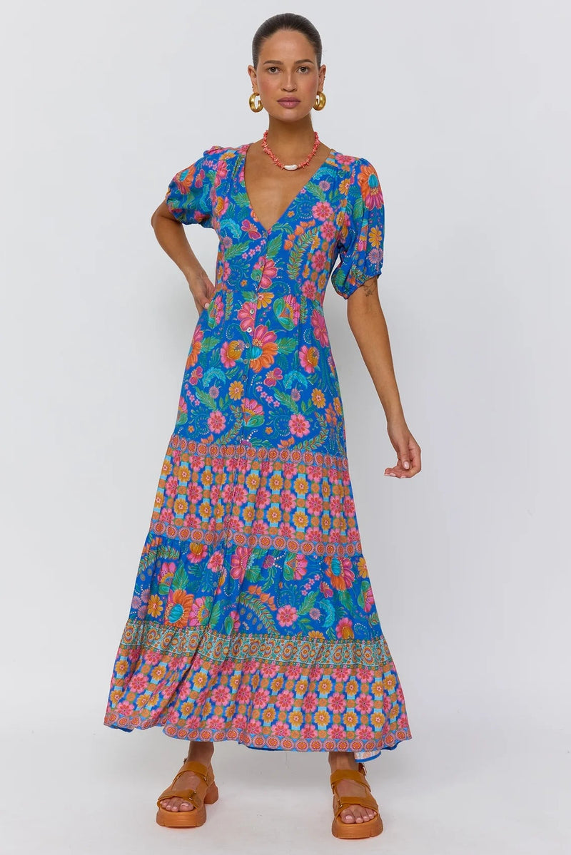 Golden Years Maxi in Mirage ‚ Summer Printed Maxi