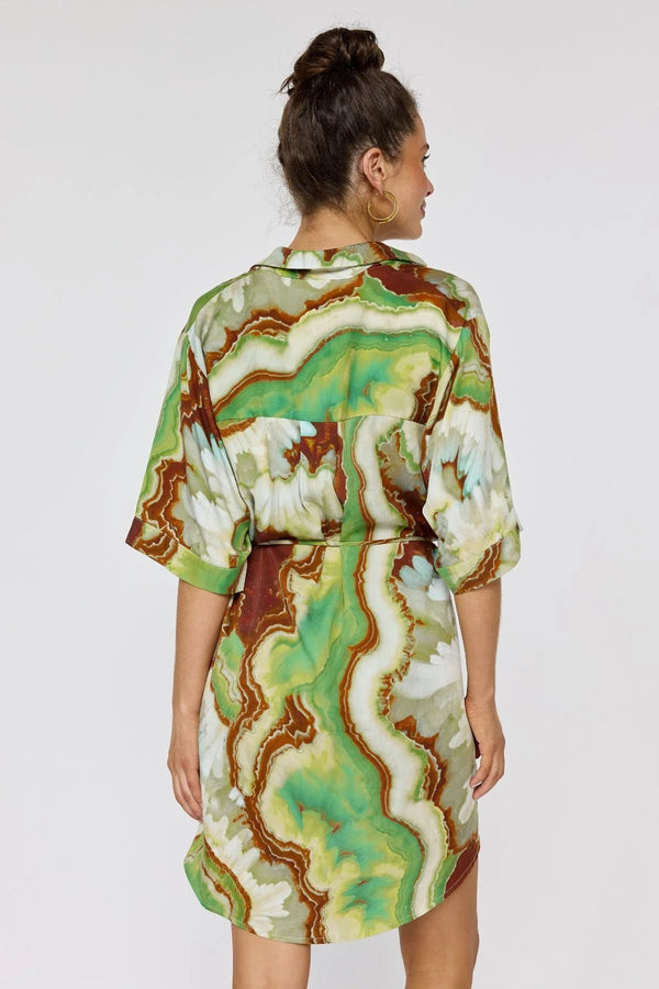 Lois Shirt Dress - Jade