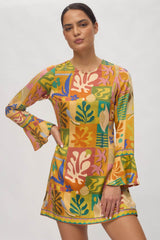 Wilder Mini Dress - Vivid Patchwork