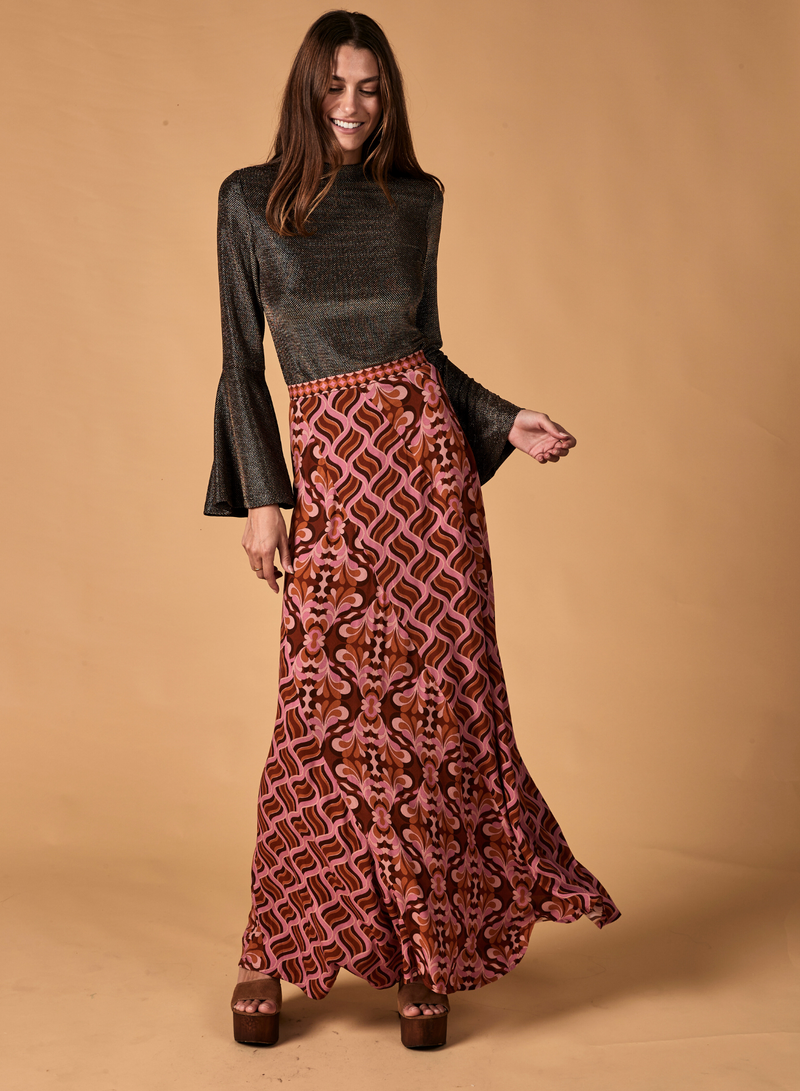 Lucia Skirt - Rosewater