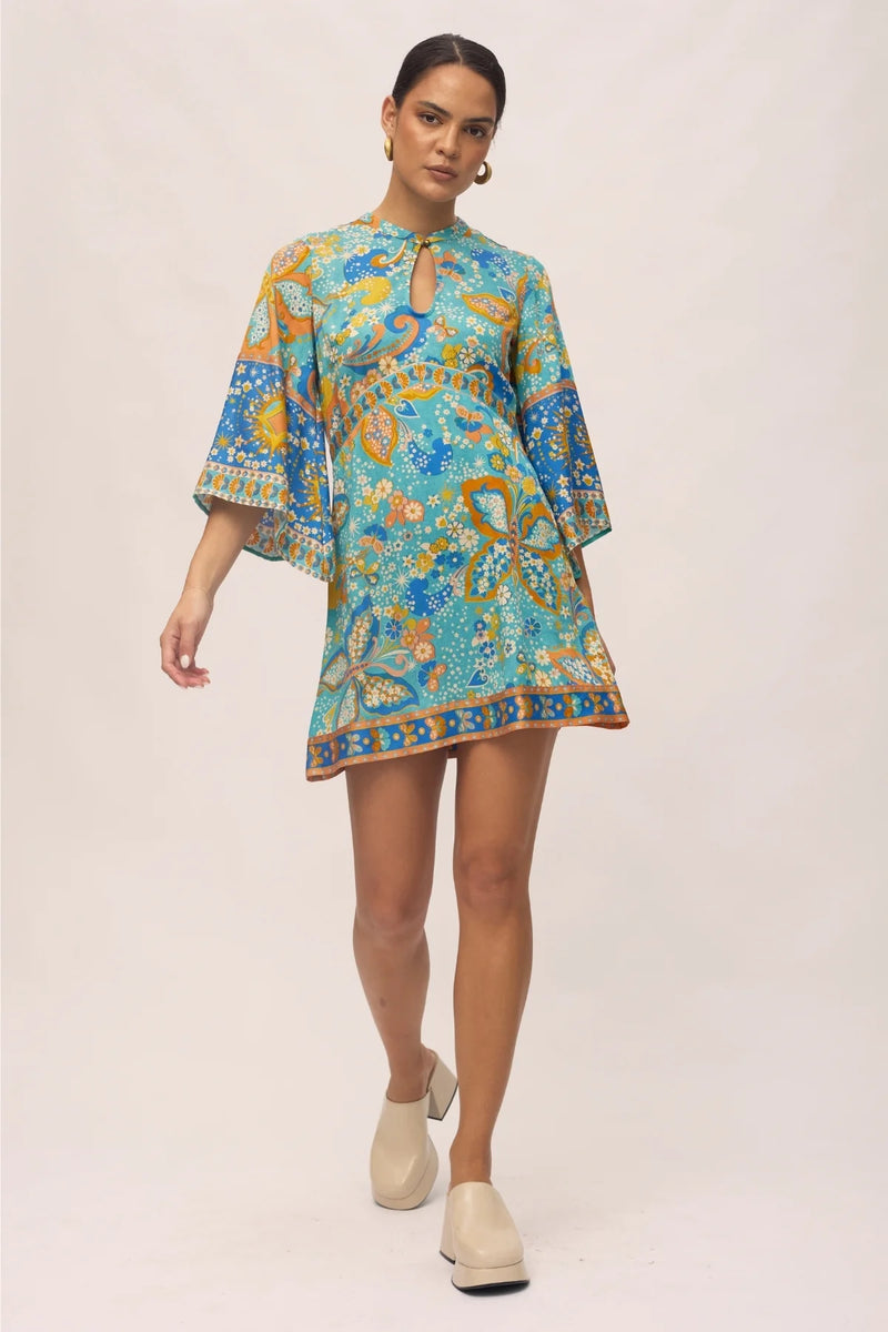 Akira Mini Dress - Aquamarine Akira Mini Dress - Aquamarine