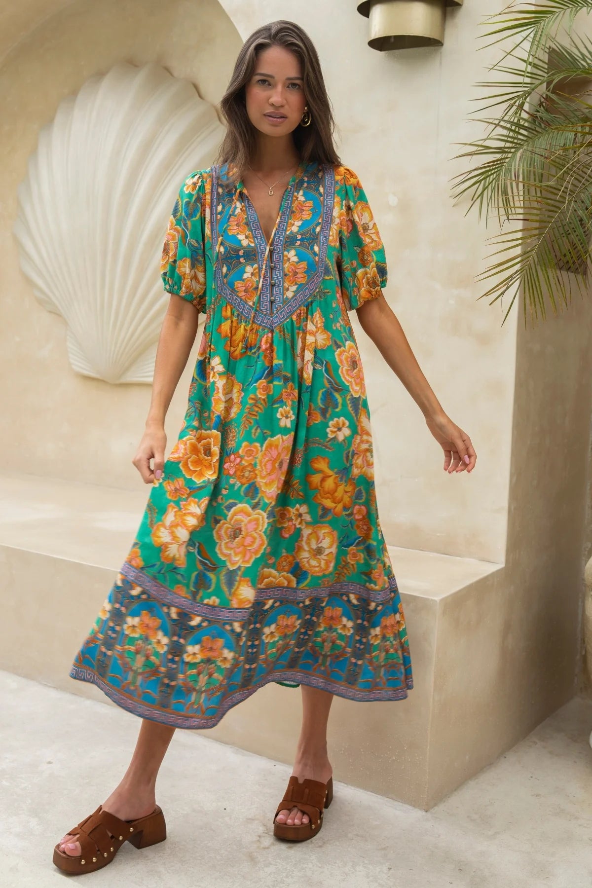 traditional midi dress Love Letter Midi Dress
