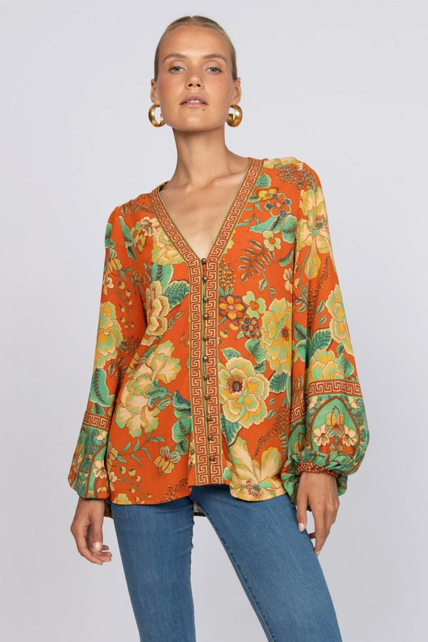 Maddison Blouse - Tango