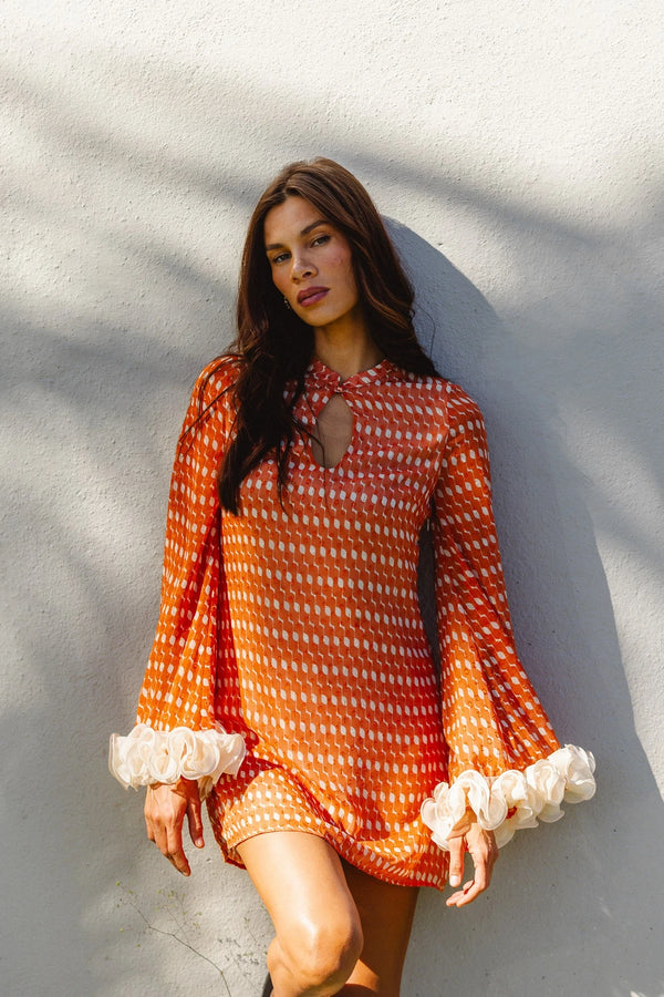 Yas Mini Dress - Ochre