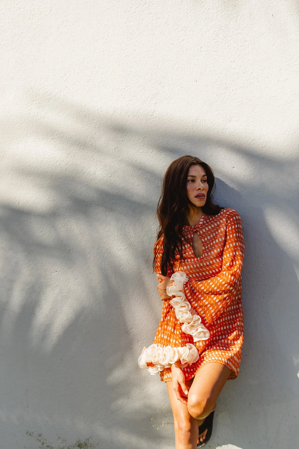 Yas Mini Dress - Ochre
