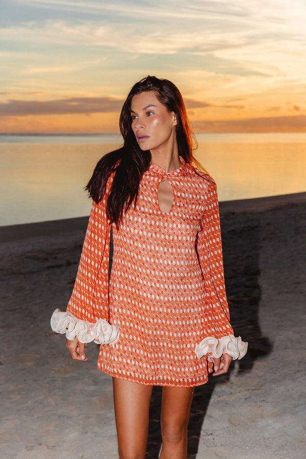 Yas Mini Dress - Ochre