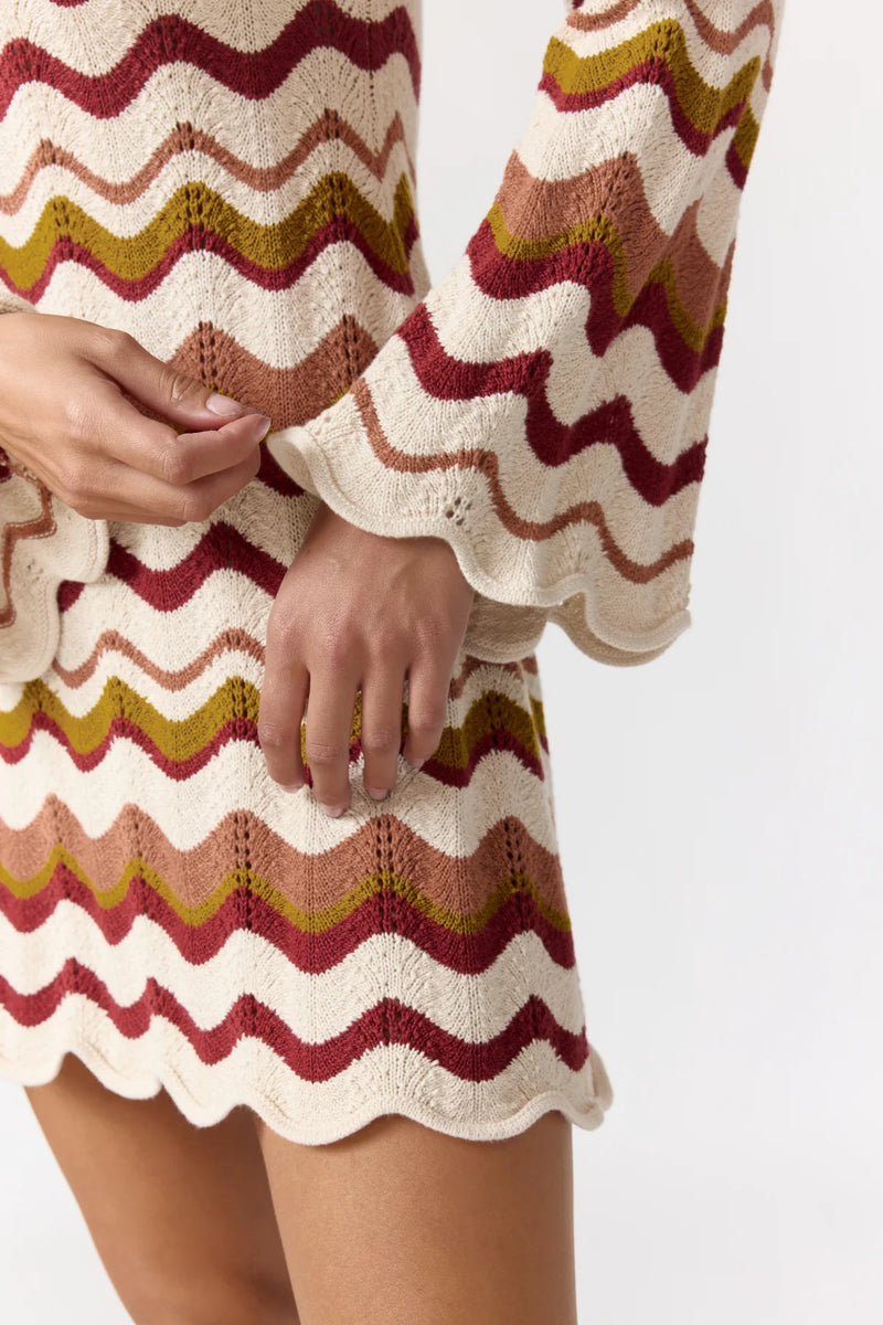 amara knit dress Mini - Maplewood MasterSku:DD6R1N95