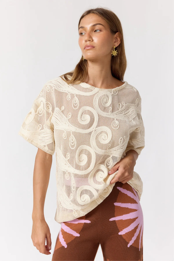 Atlas Tee - Ivory