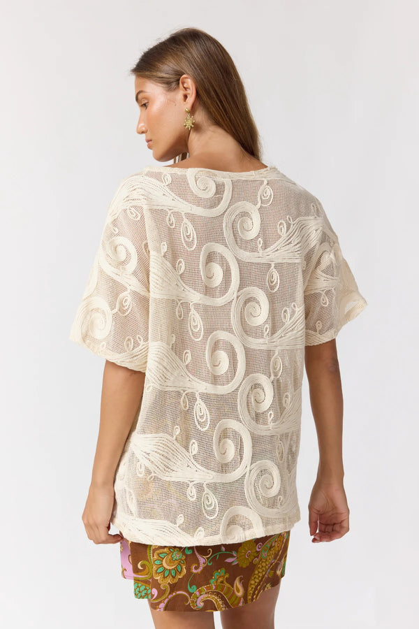 Atlas Tee - Ivory