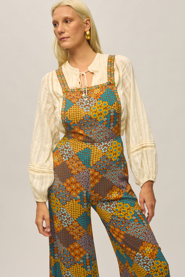 Rollergirl Overalls - Copper