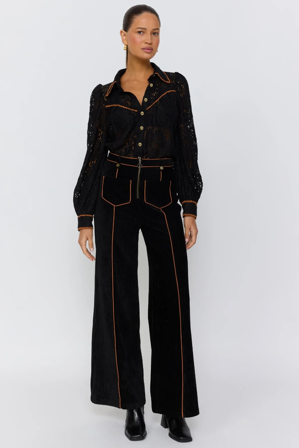 Adriana Blouse - Raven